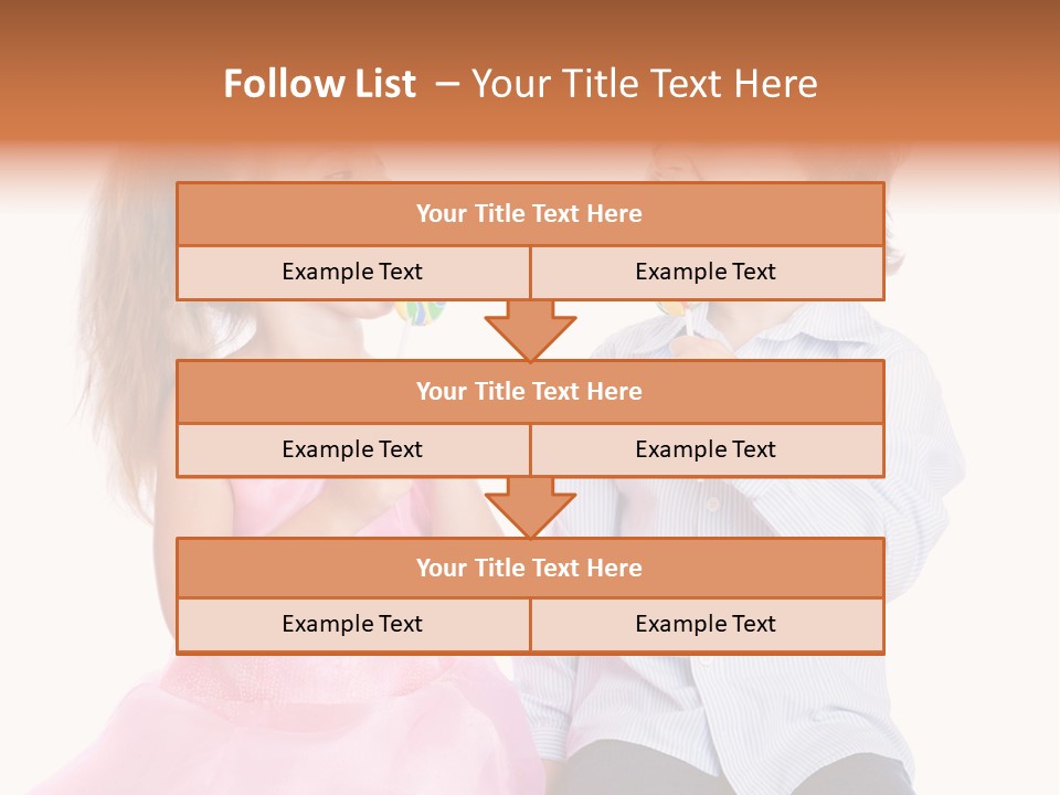 Healthy Childhood Cheerful PowerPoint Template