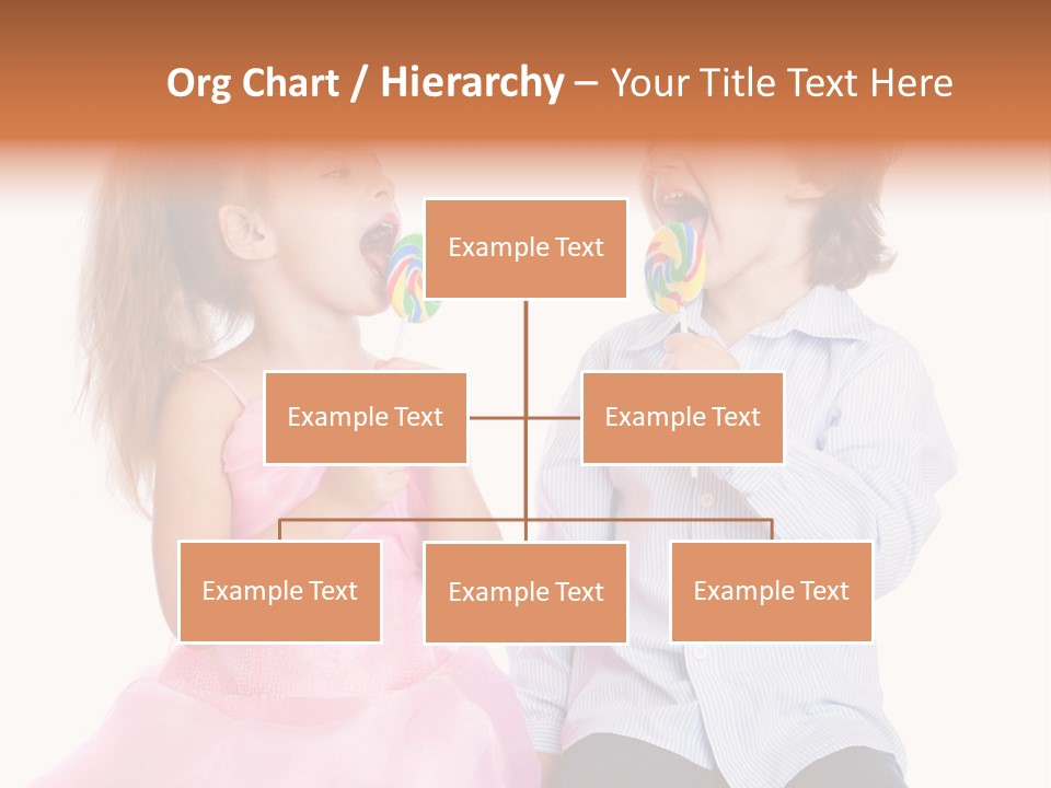 Healthy Childhood Cheerful PowerPoint Template