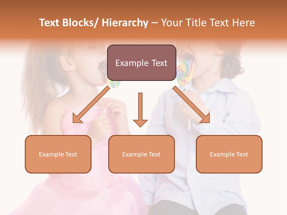 Healthy Childhood Cheerful PowerPoint Template