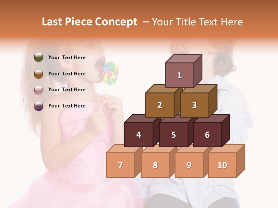 Healthy Childhood Cheerful PowerPoint Template