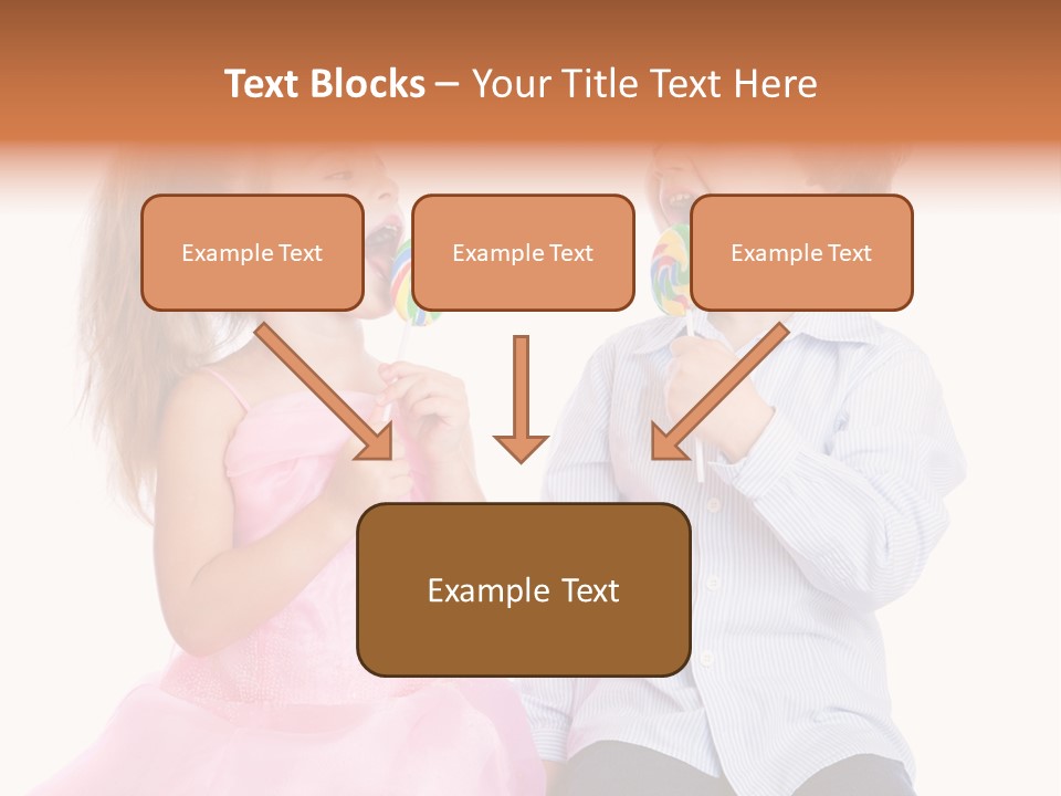Healthy Childhood Cheerful PowerPoint Template