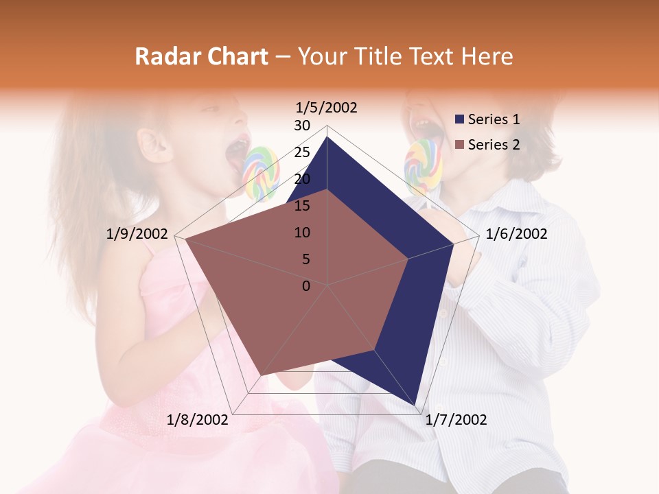 Healthy Childhood Cheerful PowerPoint Template