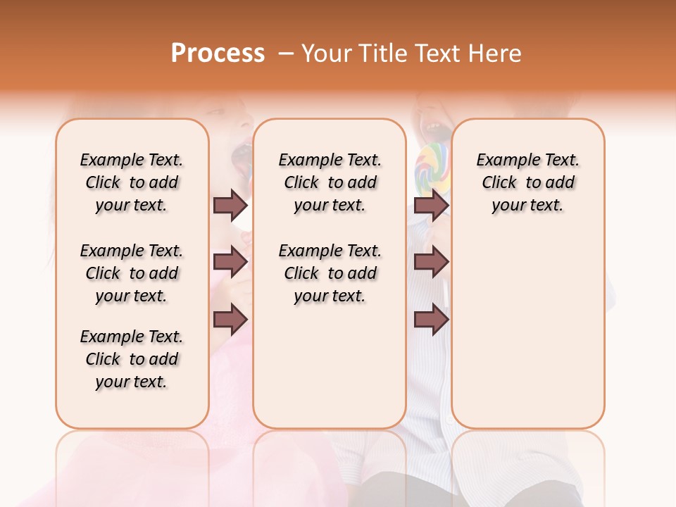Healthy Childhood Cheerful PowerPoint Template