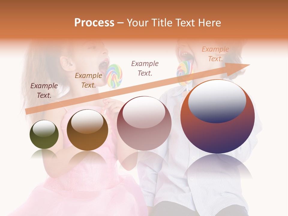 Healthy Childhood Cheerful PowerPoint Template