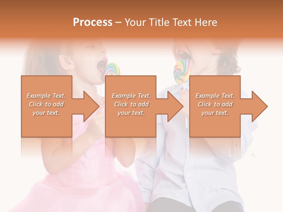 Healthy Childhood Cheerful PowerPoint Template