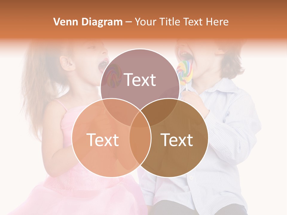 Healthy Childhood Cheerful PowerPoint Template