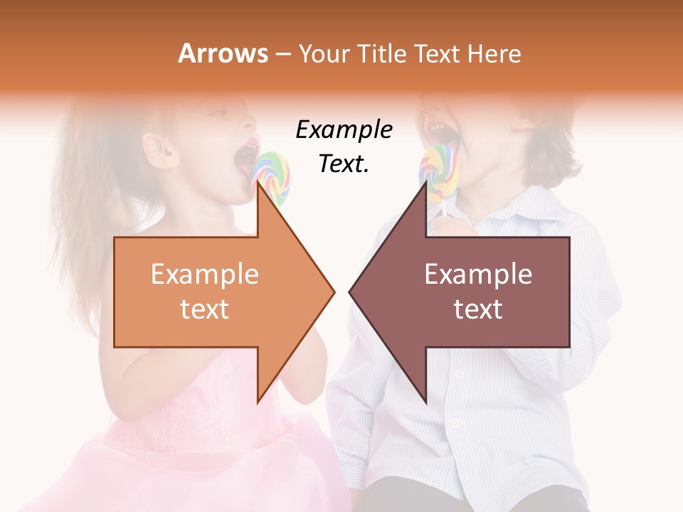 Healthy Childhood Cheerful PowerPoint Template