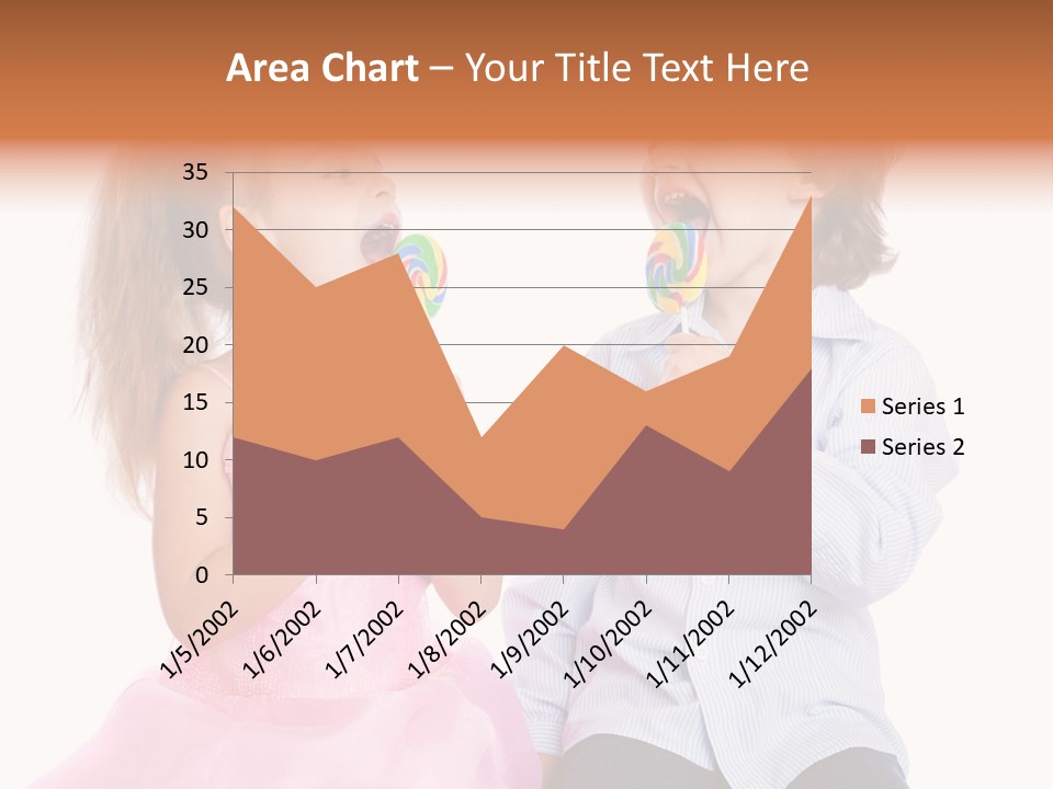 Healthy Childhood Cheerful PowerPoint Template