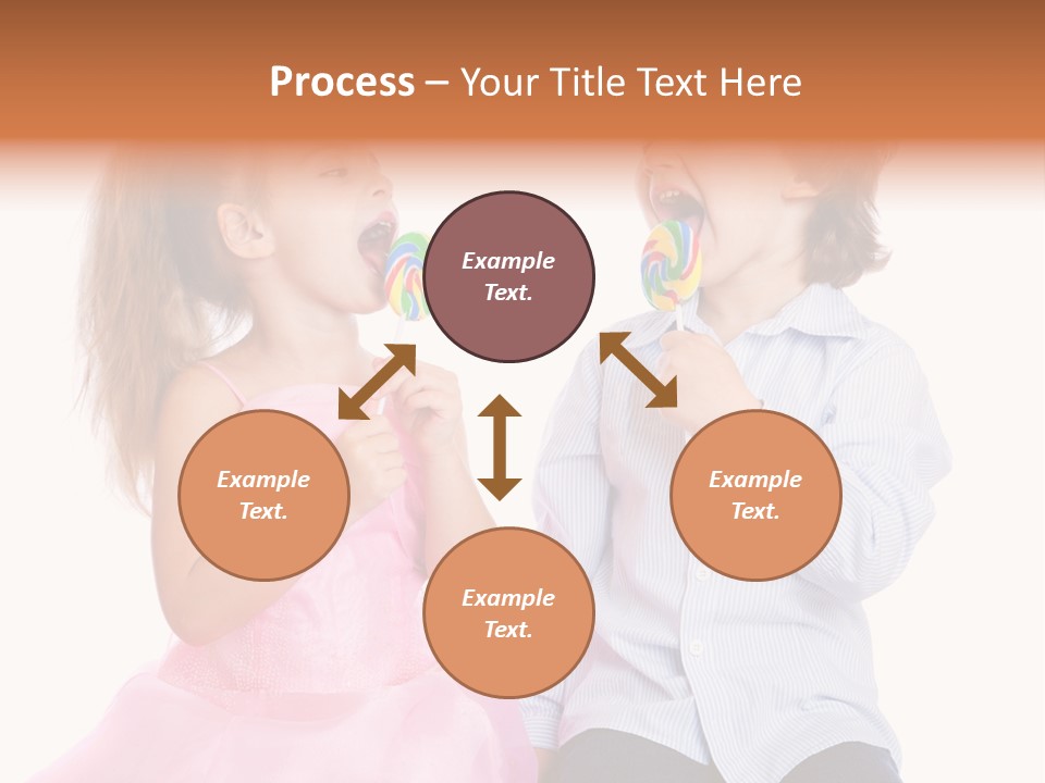 Healthy Childhood Cheerful PowerPoint Template