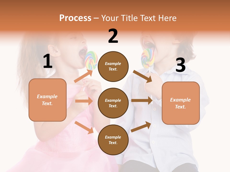 Healthy Childhood Cheerful PowerPoint Template