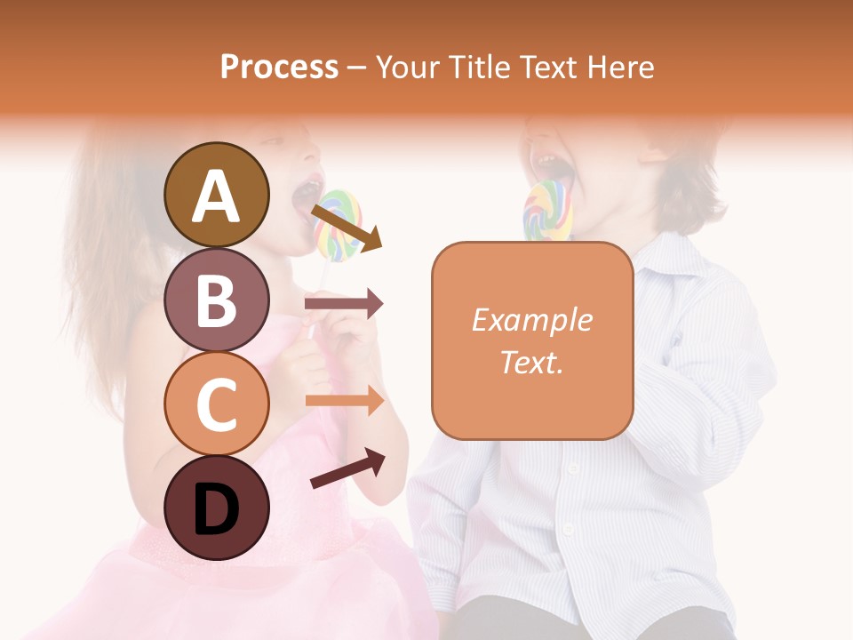 Healthy Childhood Cheerful PowerPoint Template