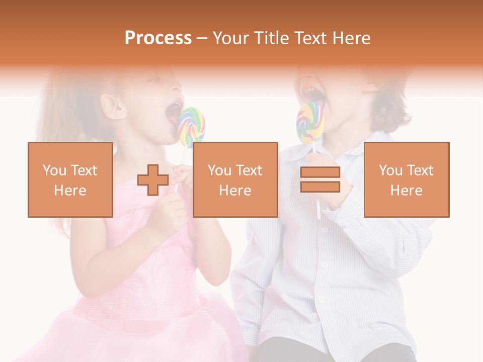 Healthy Childhood Cheerful PowerPoint Template