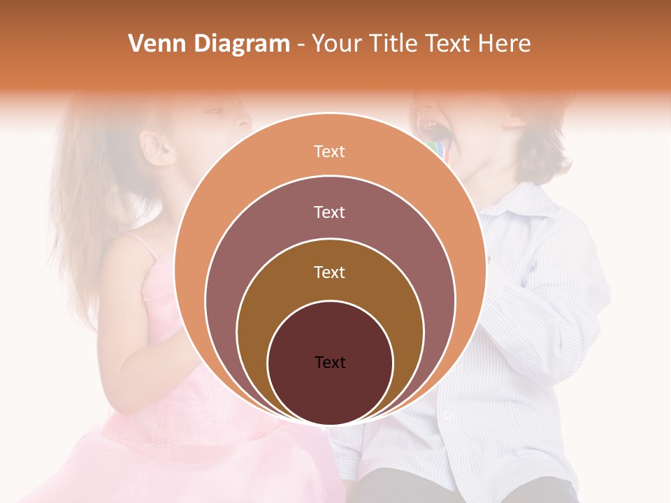 Healthy Childhood Cheerful PowerPoint Template