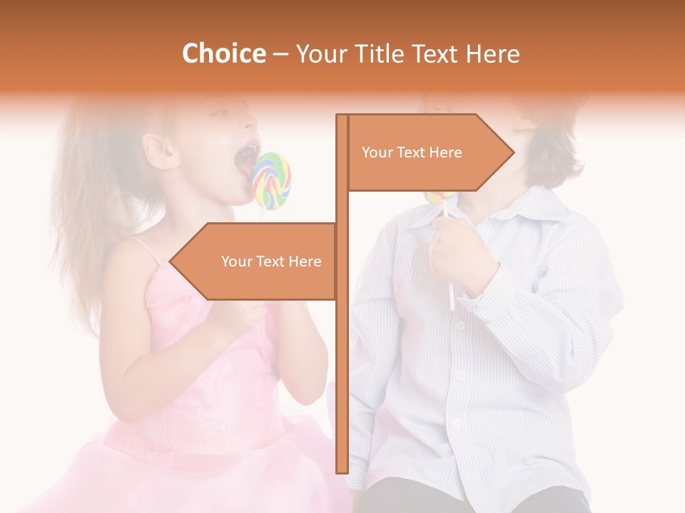 Healthy Childhood Cheerful PowerPoint Template