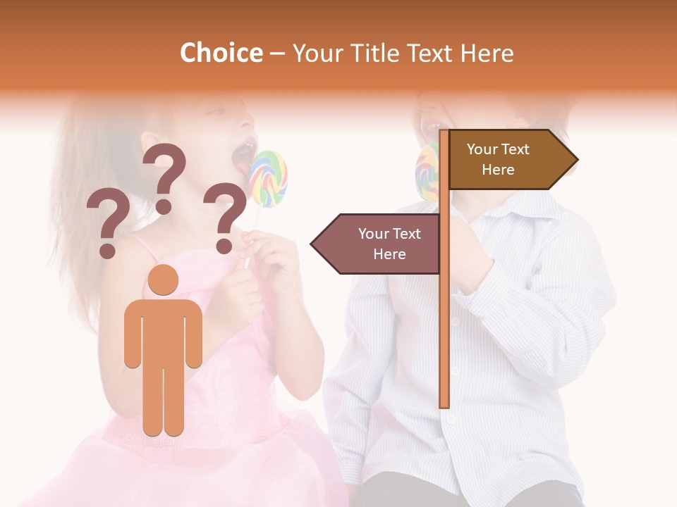 Healthy Childhood Cheerful PowerPoint Template