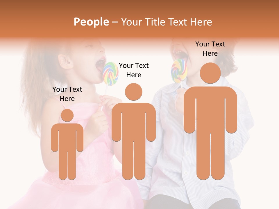 Healthy Childhood Cheerful PowerPoint Template