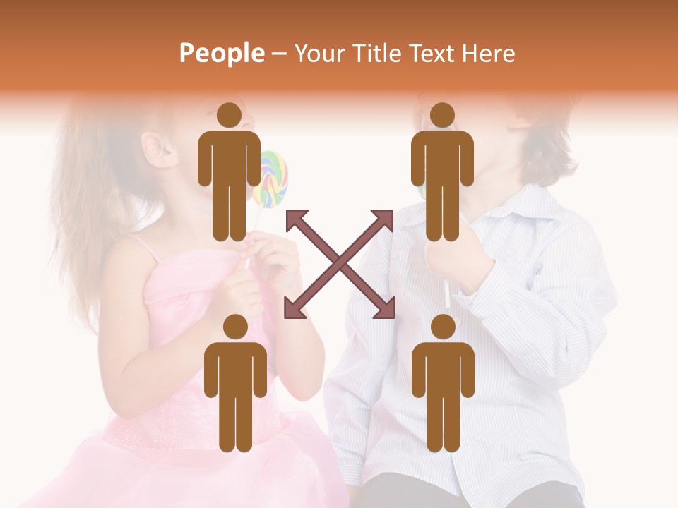 Healthy Childhood Cheerful PowerPoint Template