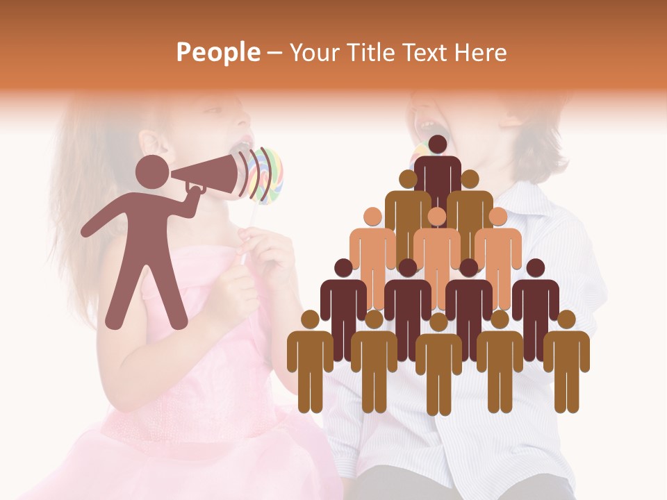 Healthy Childhood Cheerful PowerPoint Template