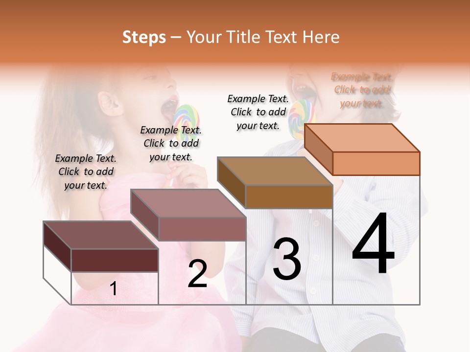Healthy Childhood Cheerful PowerPoint Template