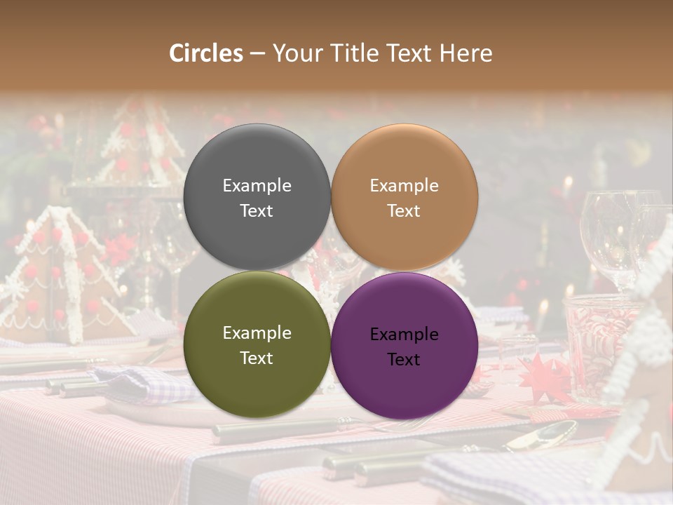 Elegant Restaurant Tableware PowerPoint Template