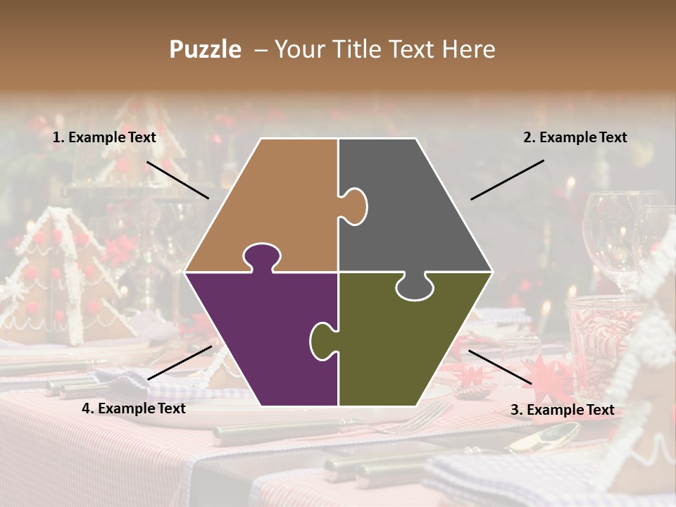 Elegant Restaurant Tableware PowerPoint Template