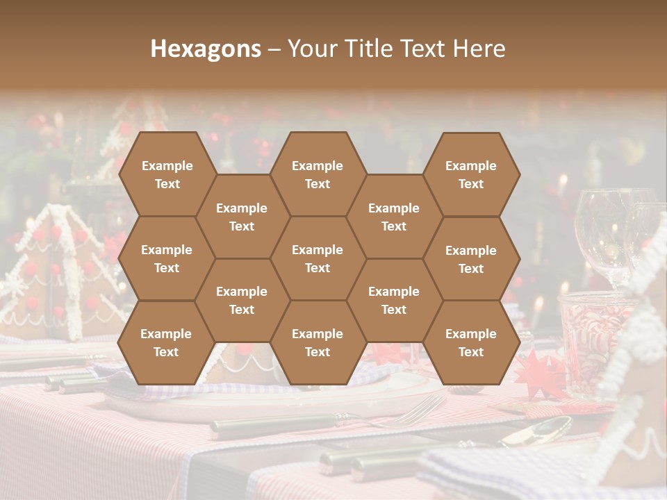 Elegant Restaurant Tableware PowerPoint Template