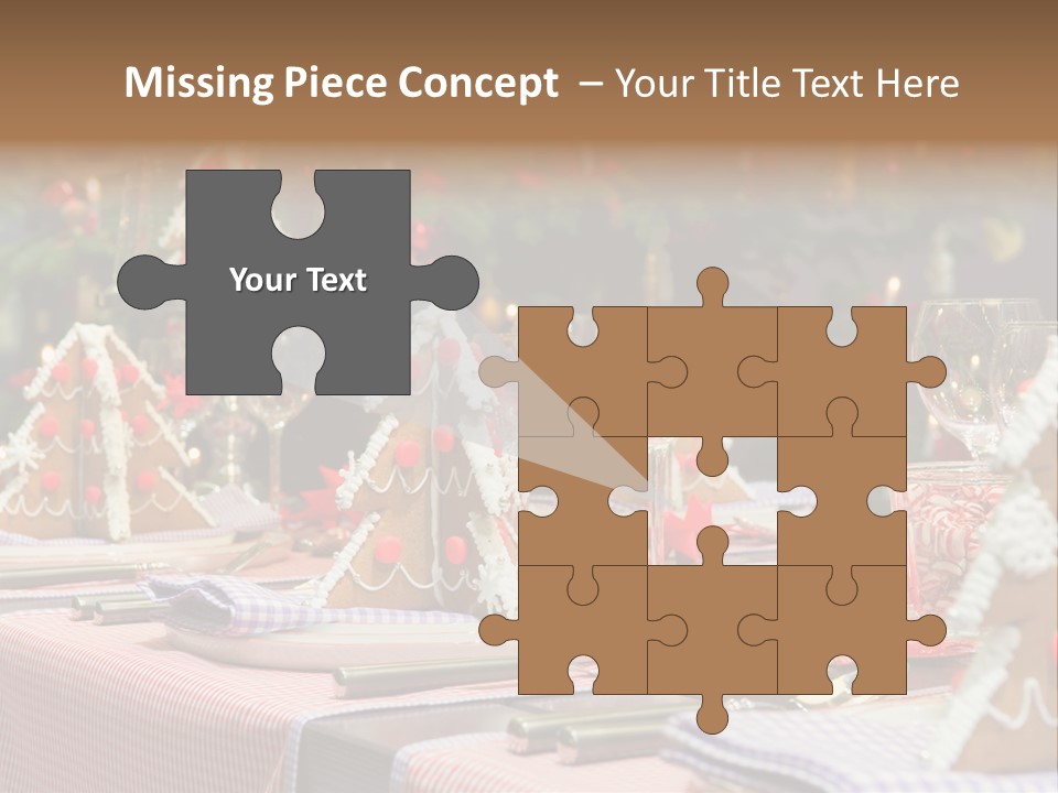 Elegant Restaurant Tableware PowerPoint Template