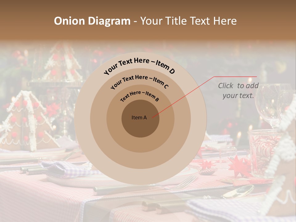 Elegant Restaurant Tableware PowerPoint Template