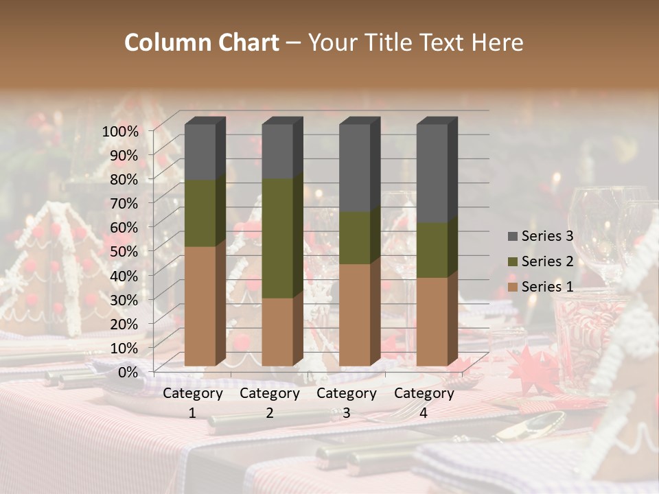 Elegant Restaurant Tableware PowerPoint Template