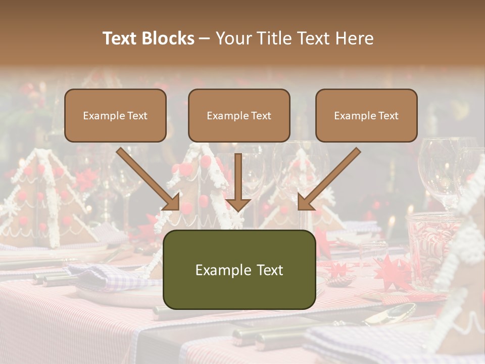 Elegant Restaurant Tableware PowerPoint Template