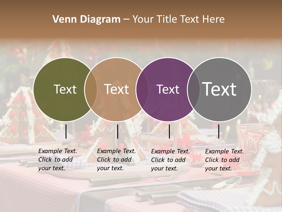 Elegant Restaurant Tableware PowerPoint Template