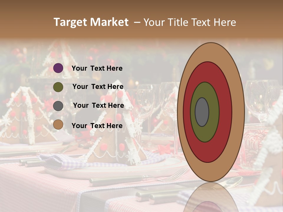 Elegant Restaurant Tableware PowerPoint Template