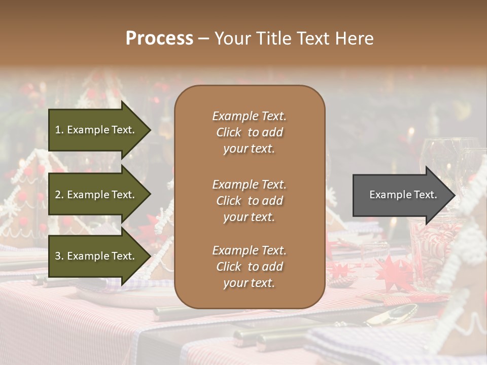 Elegant Restaurant Tableware PowerPoint Template