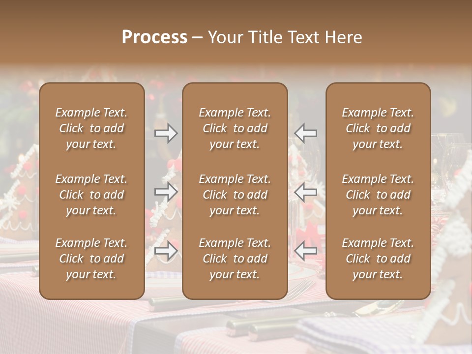 Elegant Restaurant Tableware PowerPoint Template