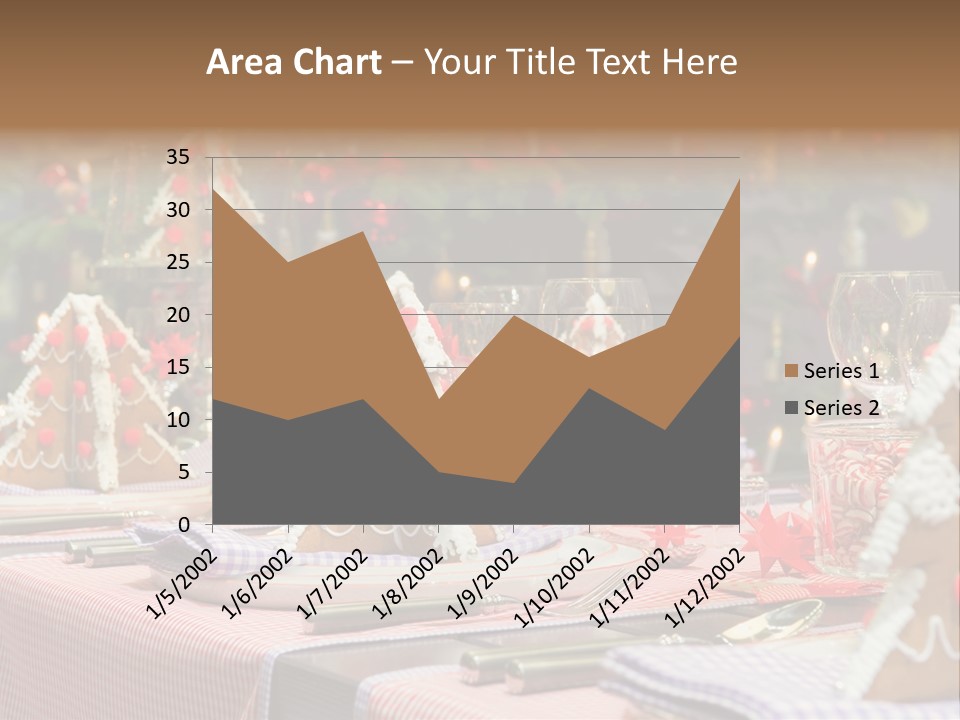 Elegant Restaurant Tableware PowerPoint Template