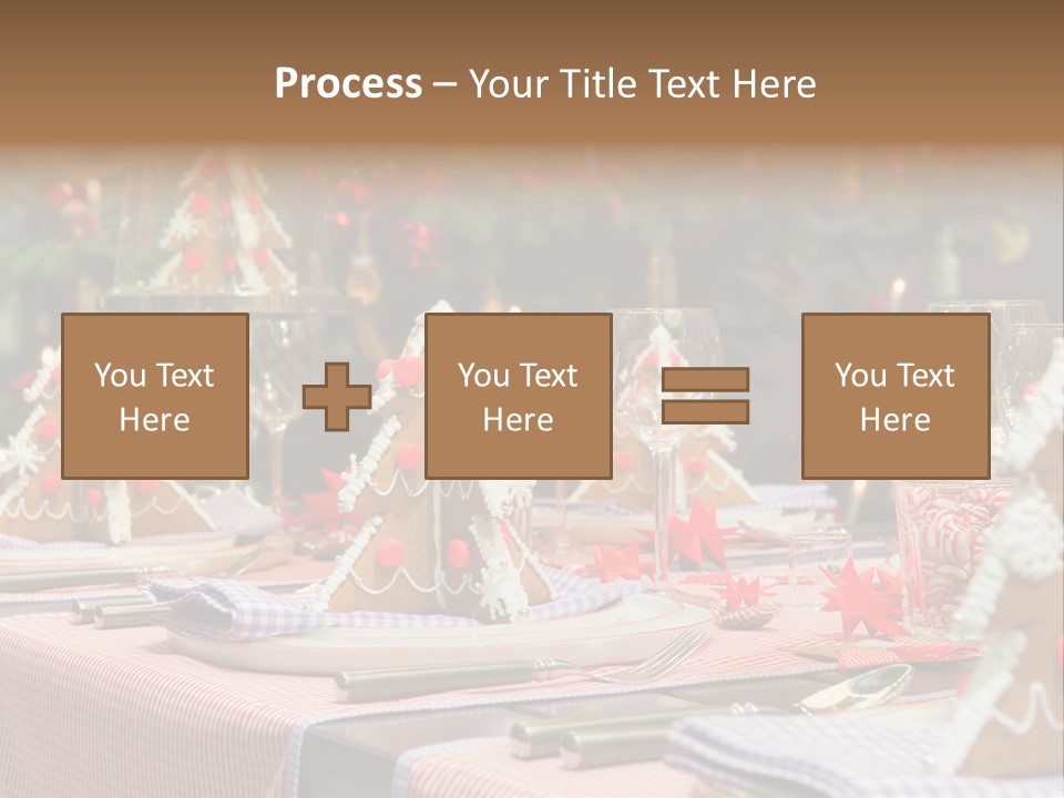 Elegant Restaurant Tableware PowerPoint Template