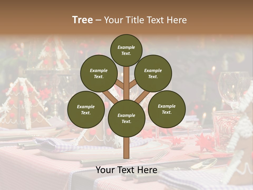 Elegant Restaurant Tableware PowerPoint Template