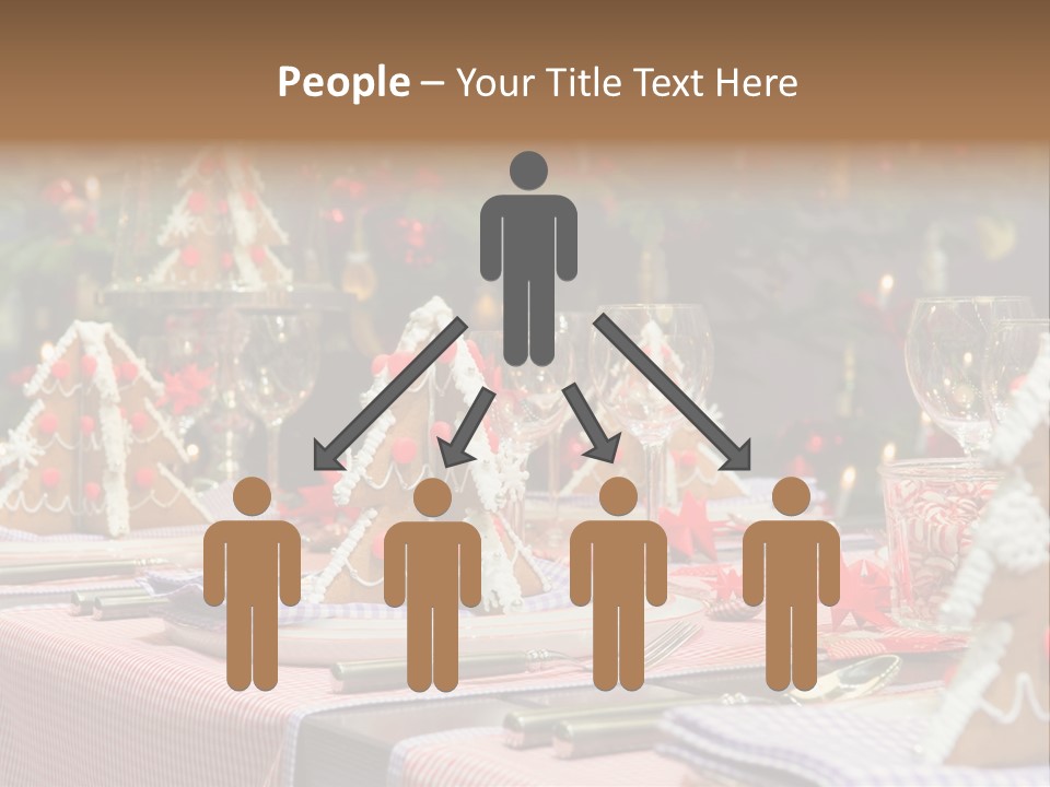 Elegant Restaurant Tableware PowerPoint Template