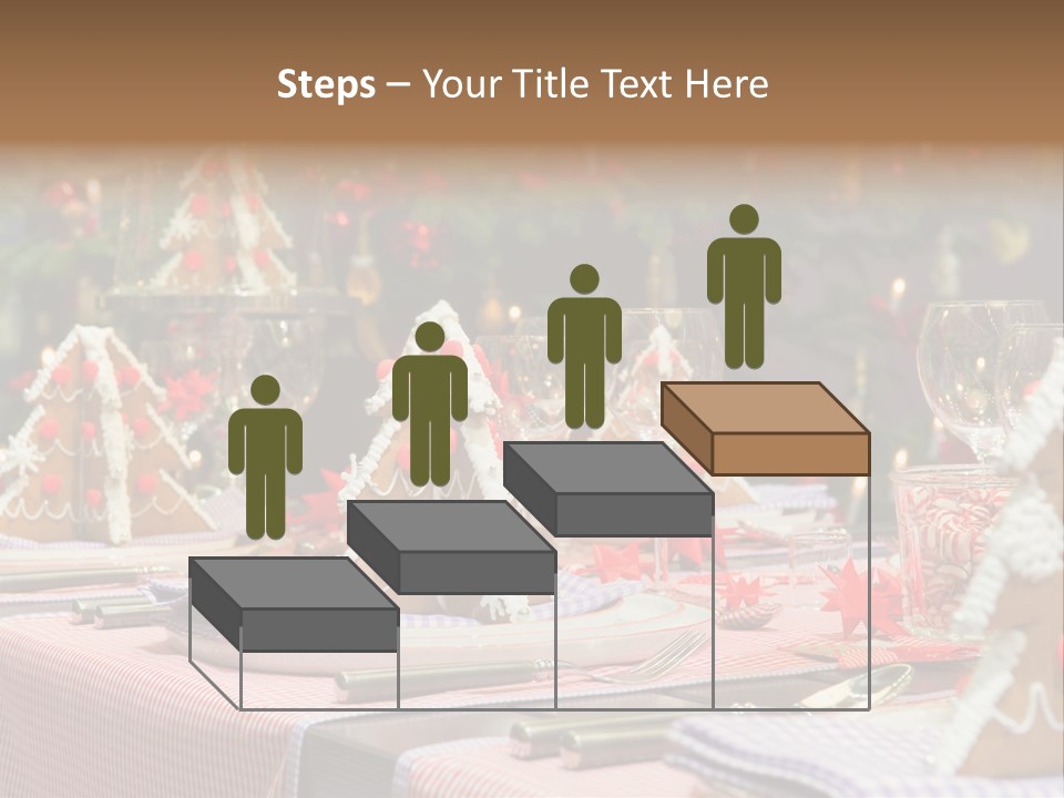 Elegant Restaurant Tableware PowerPoint Template