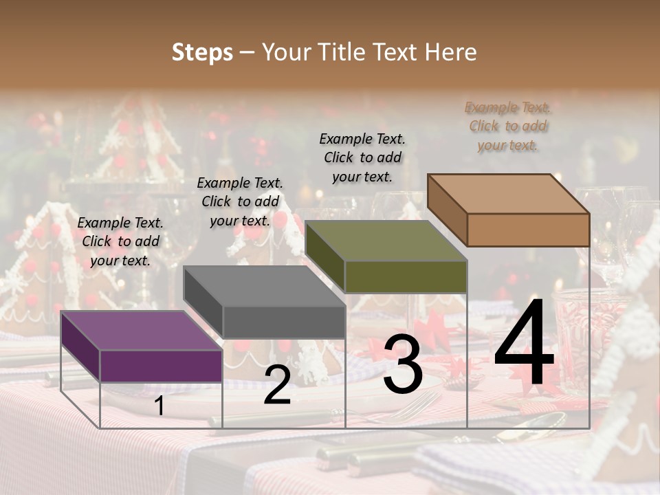 Elegant Restaurant Tableware PowerPoint Template
