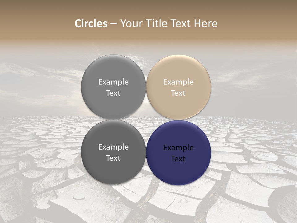 Adventure Gobi Dry PowerPoint Template