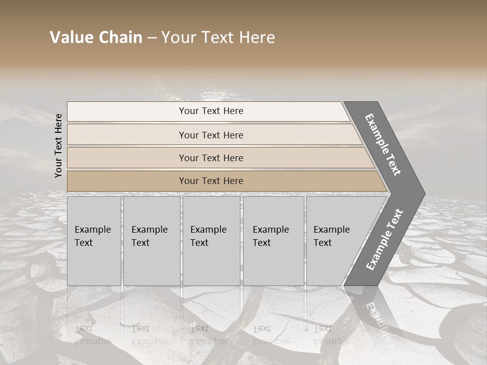 Adventure Gobi Dry PowerPoint Template