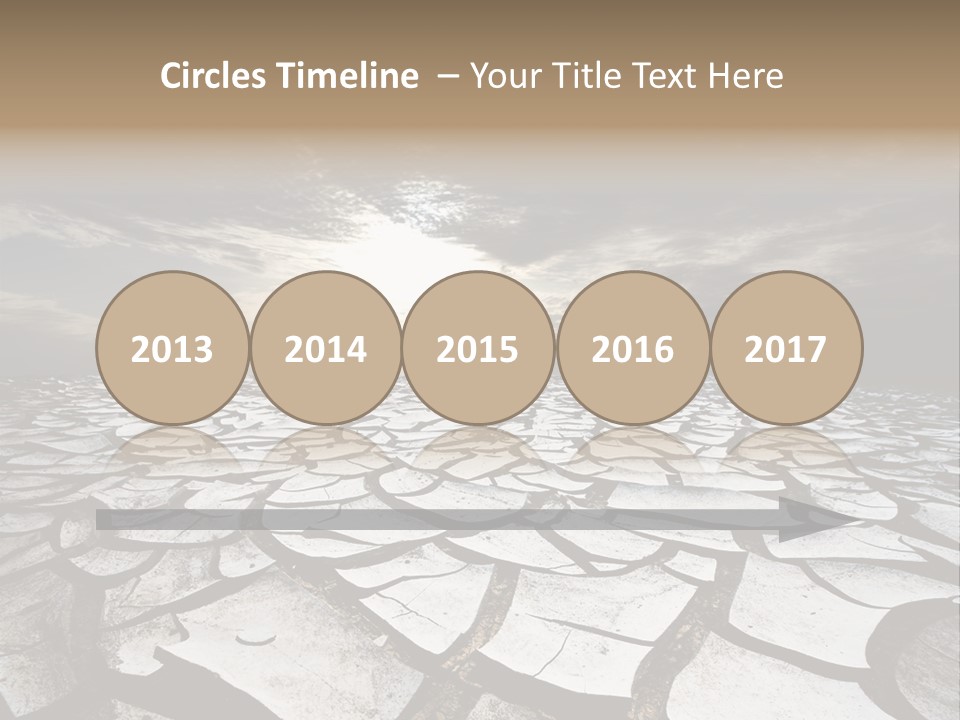 Adventure Gobi Dry PowerPoint Template