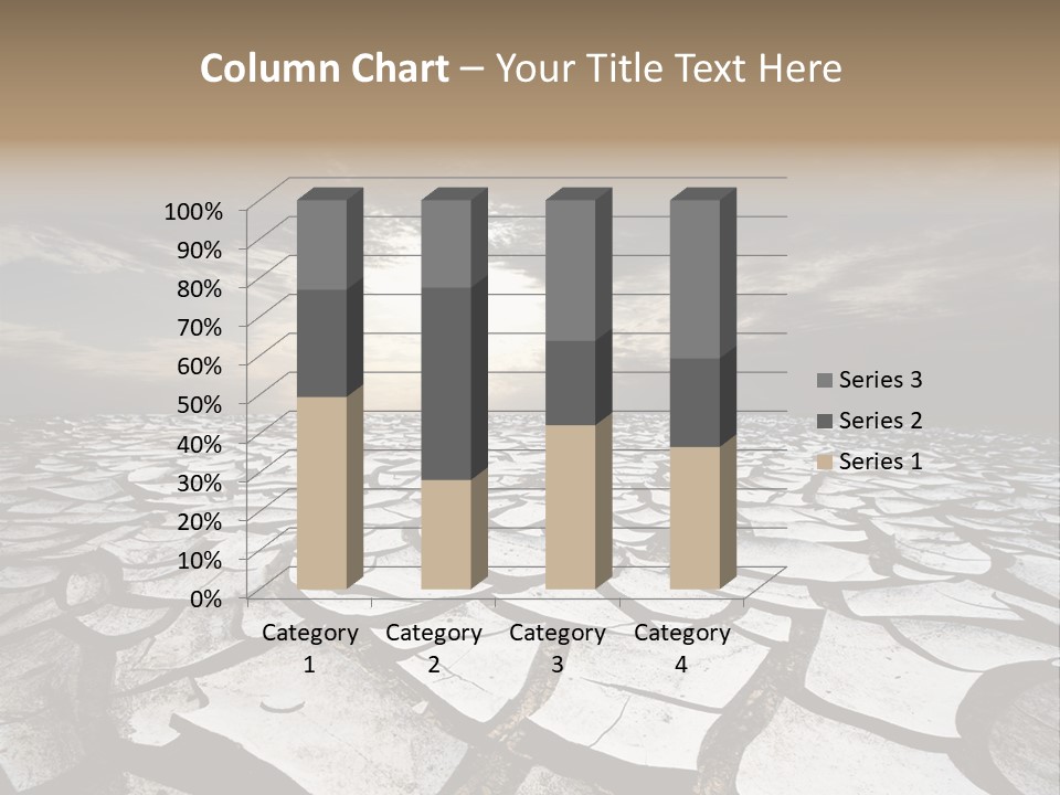 Adventure Gobi Dry PowerPoint Template