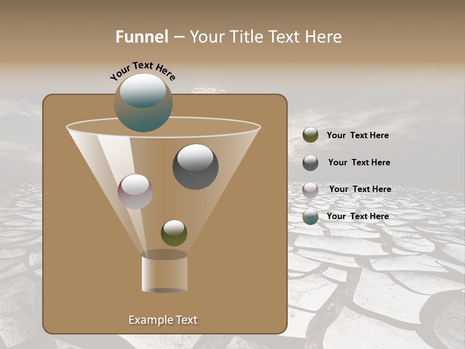 Adventure Gobi Dry PowerPoint Template