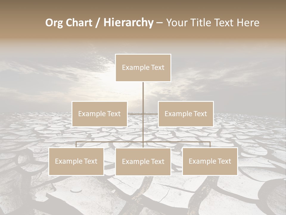 Adventure Gobi Dry PowerPoint Template