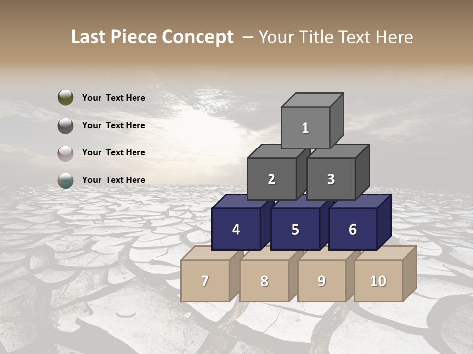 Adventure Gobi Dry PowerPoint Template