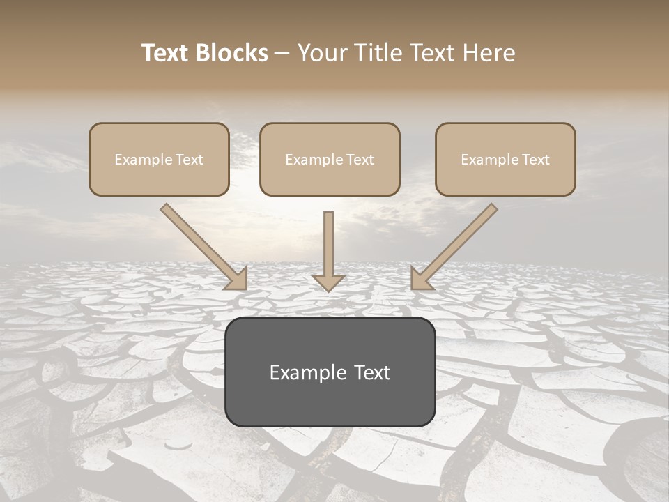 Adventure Gobi Dry PowerPoint Template