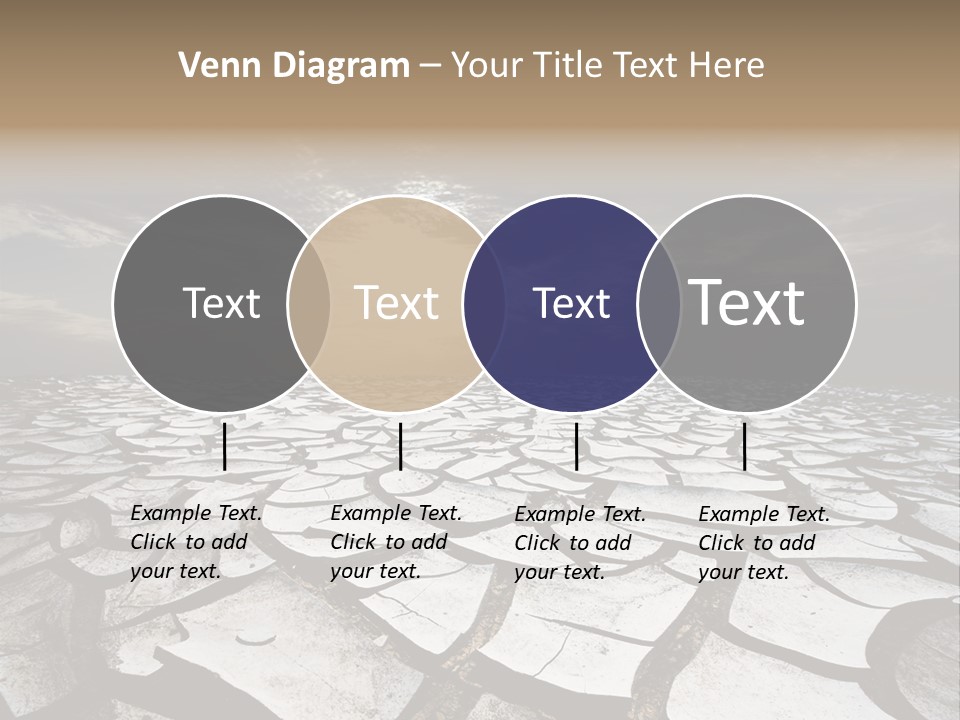 Adventure Gobi Dry PowerPoint Template