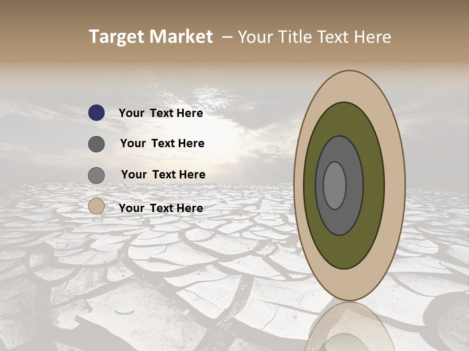 Adventure Gobi Dry PowerPoint Template